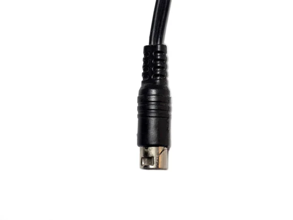 Connecteur Rca Fil Est Une Tulipe Fils Audio Vidéo Câble — Photo