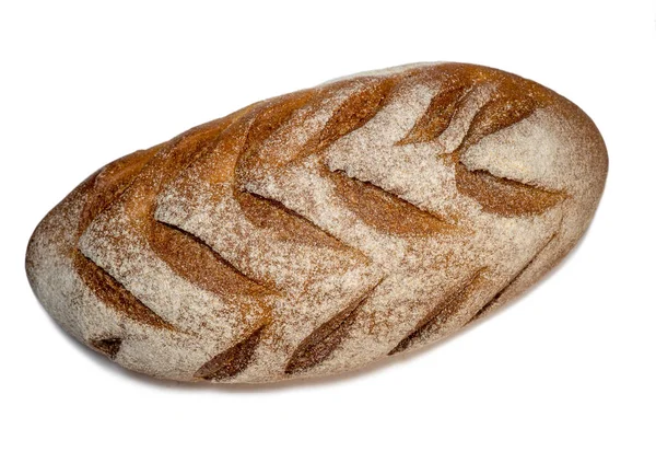 Brood Van Meel Van Zwart Brood Bereid Voor Lunch Brood — Stockfoto