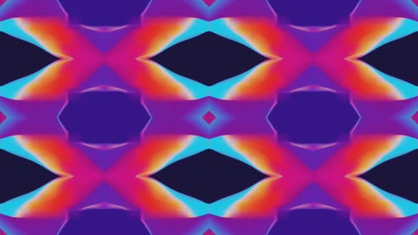 Design Créatif Motifs Colorés Fond Abstrait — Video