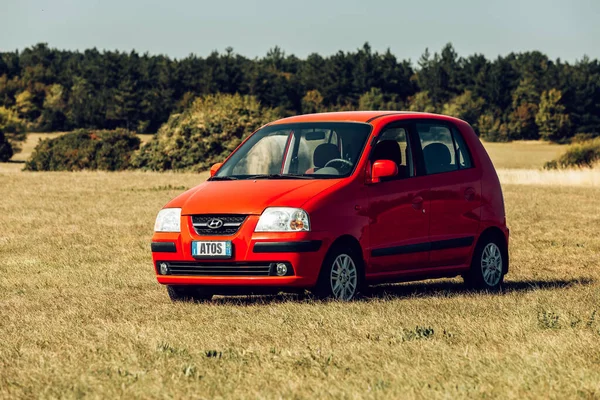 Sezana Eslovenia Septiembre 2020 Foto Hyundai Atos Prime Spirit Coche — Foto de Stock