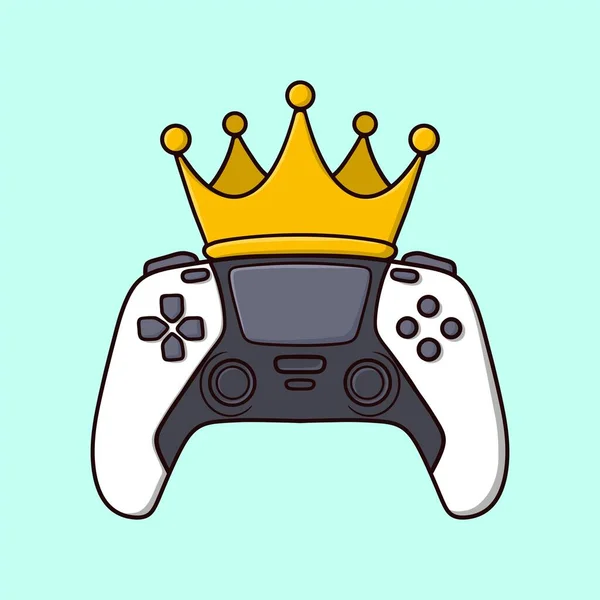 Joystick Controller Cartoon Vector Illustration — Stockvektor