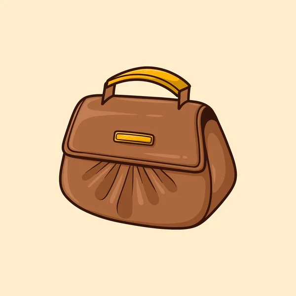 Women Sling Bag Cartoon Vector Illustration Isolated — Image vectorielle