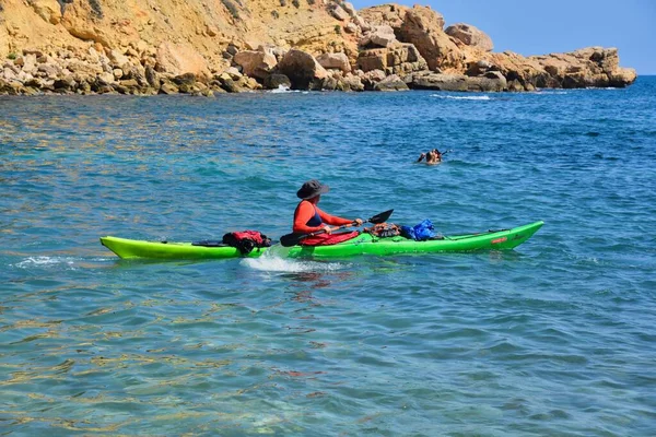 Benitatxell-Alicante kayalıklarının rotası