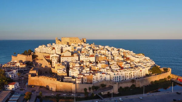 Peniscola Medieval Cidade Murada — Fotografia de Stock