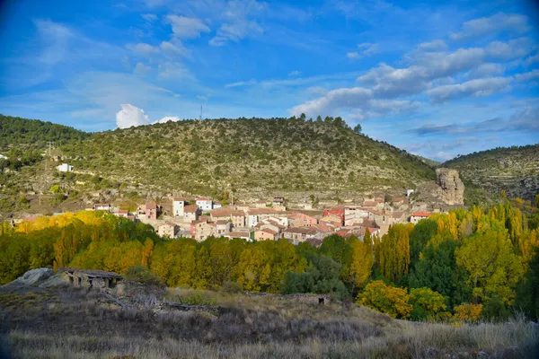 西班牙Teruel省的农村城镇 — 图库照片