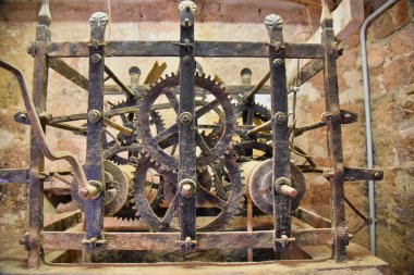 Alquzar municipio de la Sierra de Guara en la comarca del Somontano en Huesca - İspanya