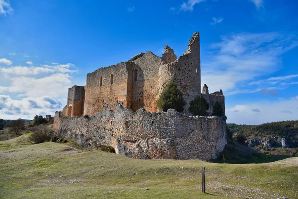 Castillo Ucero Cañón Del Río Lobos Provincia Soria —  Fotos de Stock