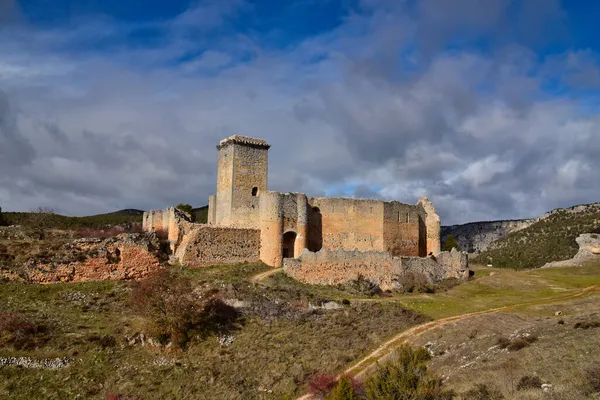 Schloss Ucero Rio Lobos Canyon Provinz Soria — Stockfoto
