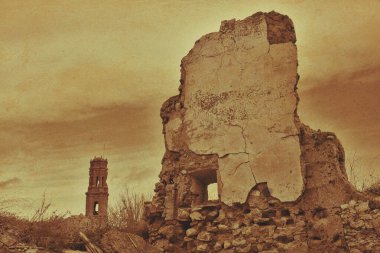 Batalla de Belchite y pueblo viejo