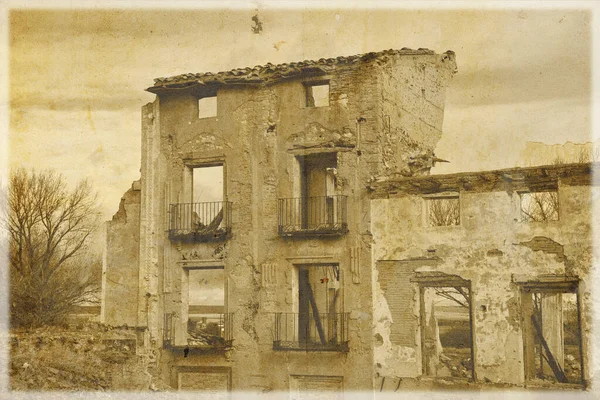 Batalla de Belchite y pueblo viejo