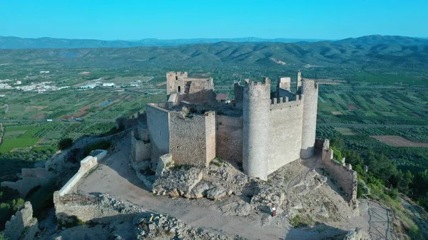 Castillo de Xivert, durum Sierra de Irta en la localidad de Alcal de Xivert, Castelln, Espaa