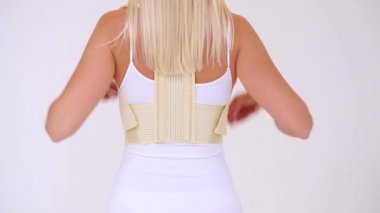 Ortopedik bel desteği ürünleri. Lumbar Destek Kemeri. Sırt köprücük kemiği için duruş düzelticisi. Bel Destek Kemeri Güçlü Belden Bel Bel Desteği. Hamile ve Doğum Sonrası Bel Desteği