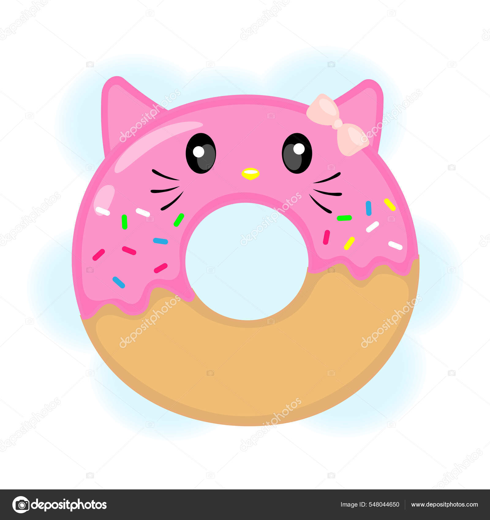 HOW TO DRAW A CUTE DONUT KAWAII EASY STEP BY STEP, DIBUJOS KAWAII