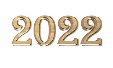 Tahta hacimli şekiller 2022 3D görüntüleme