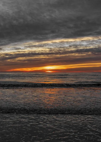 Спокійний Схід Сонця Пляжі Коста Азагар Іспанія — стокове фото