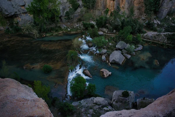 Fleuve Qui Traverse Montanejos Castellon Espagne — Photo