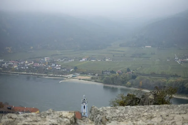Durnstein Avusturya Donau manzarası