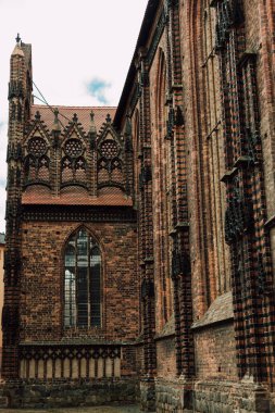 Old European architecture. Catholic Church. High quality photo