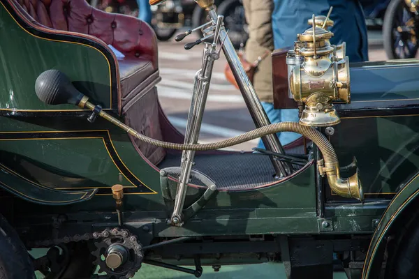 Винтажный Мбаппе 1900 Паркуется Историческом Шоу Классических Автомобилей Лондон Брайтон — стоковое фото