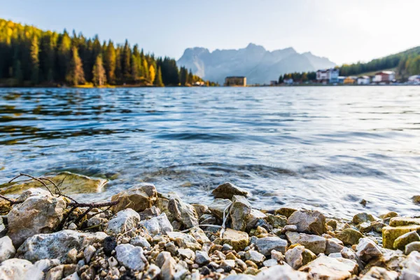 Misurino Lake Scenic View Italy — Stock Photo, Image