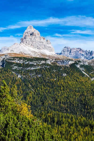Monte Piana Panoramisch Uitzicht Dolomieten Bergen Italië — Stockfoto