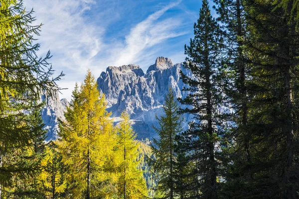 Monte Piana Panoramisch Uitzicht Dolomieten Bergen Italië — Stockfoto