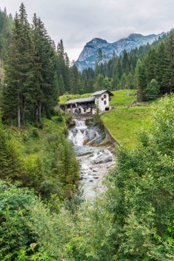 Sapppada yaz sahnesi, doğa manzarası, İtalya