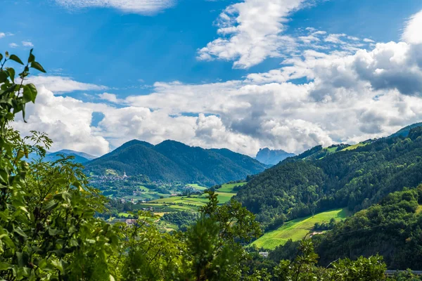 Chiusa Bolzano Nature View Village Italy — Stock Photo, Image