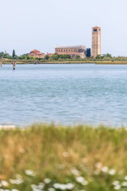 Burano Murano şehri, Venedik, İtalya 