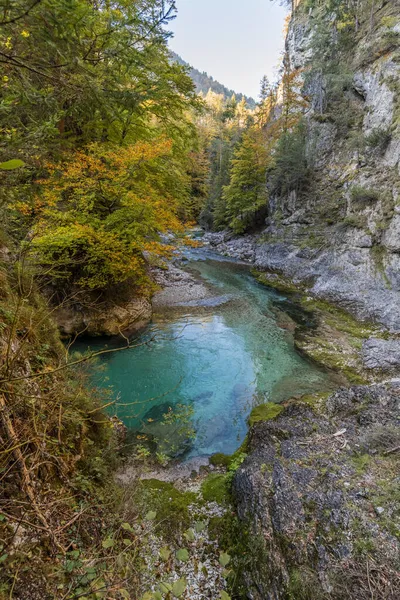 Increíble Naturaleza Orrido Dello Slizza Zona Cercana Ciudad Tarvisio Provincia —  Fotos de Stock