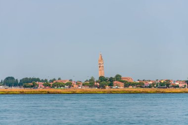 Burano Murano şehri, Venedik, İtalya 