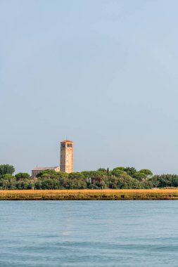 Burano Murano şehri, Venedik, İtalya 