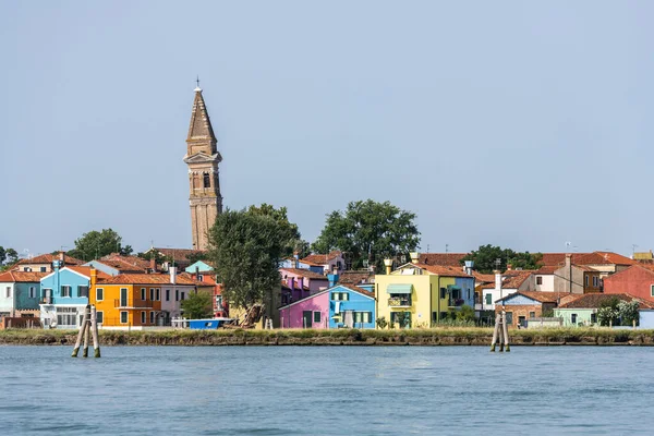 Burano Murano Cityscape Venecia Italia — Foto de Stock