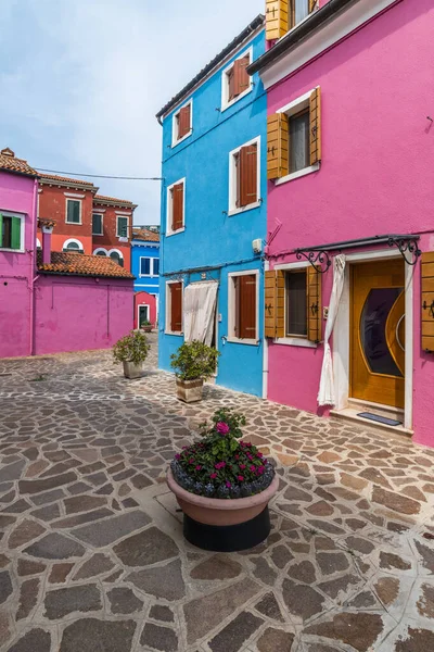 Burano Murano Paysage Urbain Venise Italie — Photo