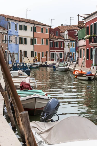 Burano Murano Cityscape Venetië Italië — Stockfoto