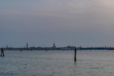 Burano Murano şehri, Venedik, İtalya 