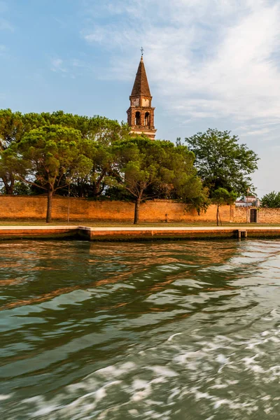 Murano Burano Paisaje Urbano Canales Italia — Foto de Stock