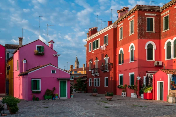 Murano Burano Colorful Houses Venice Architecture Municipality Venezia — Stock Photo, Image