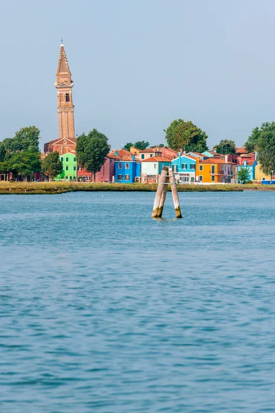 Burano Murano şehri, Venedik, İtalya 