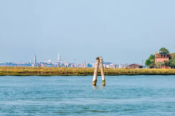 Burano Murano şehri, Venedik, İtalya 
