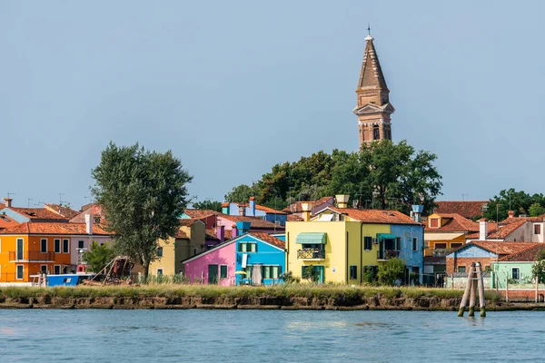 Burano Murano Cityscape Venetië Italië — Stockfoto