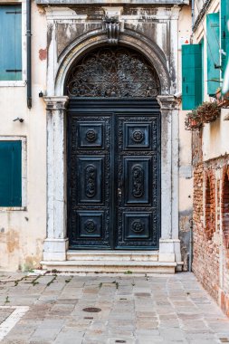 Murano Burano şehir ve kanalları, İtalya