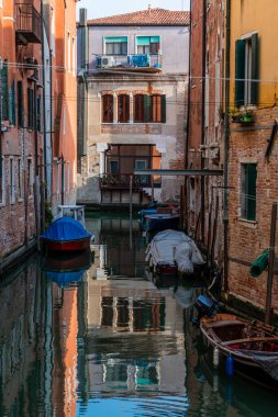 Murano Burano şehir ve kanalları, İtalya