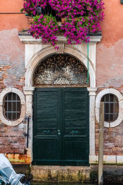 Murano Burano şehir ve kanalları, İtalya