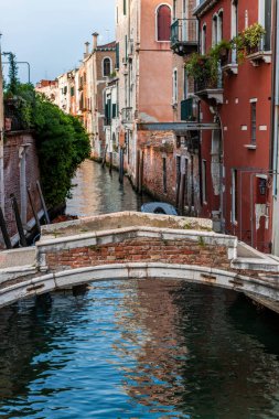 Murano Burano şehir ve kanalları, İtalya