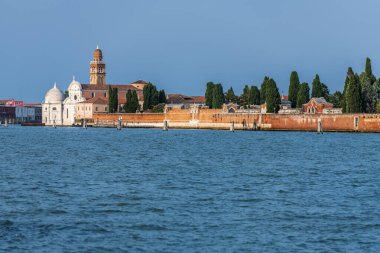 Burano Murano şehri, Venedik, İtalya 