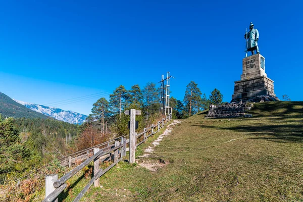 Autunno Natura Orrido Dello Slizza Italia — Foto Stock