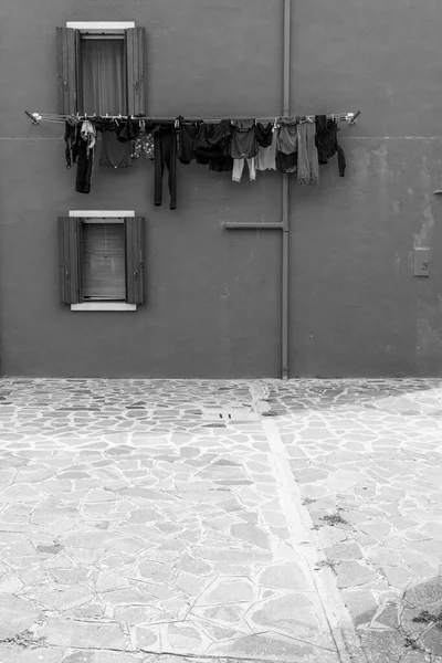 Murano Burano Stadsgezicht Grachten Italië — Stockfoto