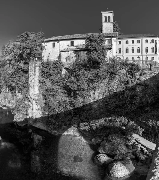 Collio Vista Para Natureza Aldeia Itália — Fotografia de Stock