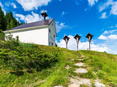 Sapppada yaz sahnesi, doğa manzarası, İtalya
